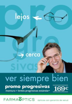 Ve siempre bien - Campaña de progresivos en Farmacia Optica Santa Aurelia