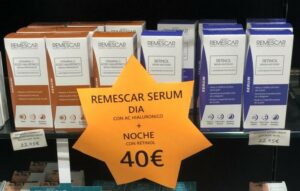 Consigo la pareja de serum de Remescar por 40€ en Farmacia Santa Aurelia